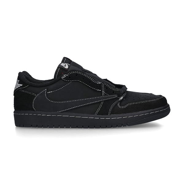 ブラックファントム 偽物 ナイキ エアジョーダン1 Travis Scott Retro Low スーパーコピー スニーカー◆男女兼用