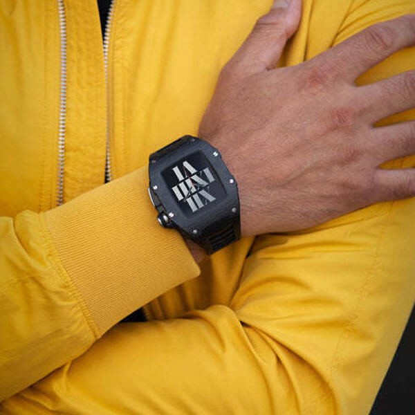 ゴールデンコンセプト スーパーコピー 偽物 Apple Watch Case - RSC - ONYX BLACK / RG