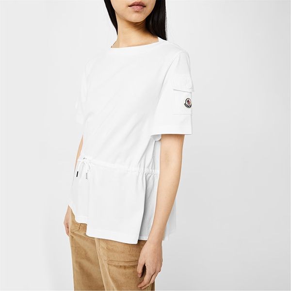 モンクレール ロゴ クルーネック 半袖 Tシャツ 偽物 3色 34829HP999