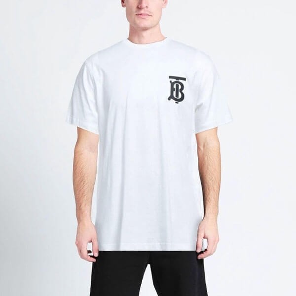 バーバリー Tシャツ コピー BLACKPINK ジス着用♡【Burberry】モノグラムロゴTシャツ