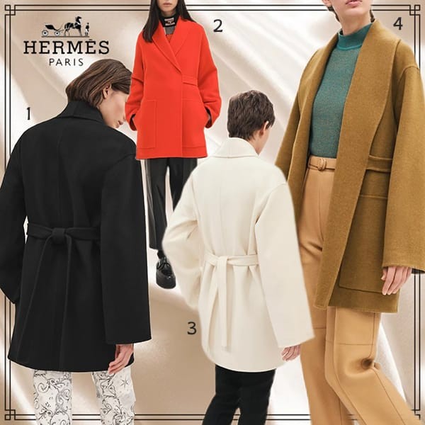 激安価格!エルメス コピー ラップインスピレーションコート 4色 H3H0125DA0234