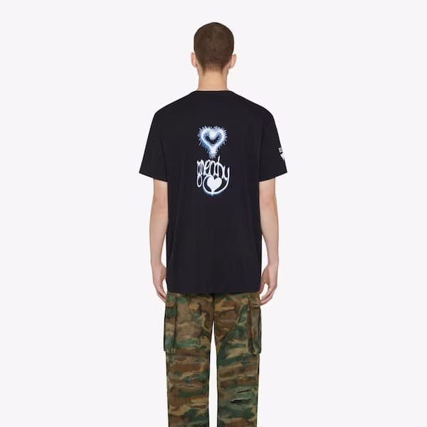 ジバンシィ 偽物 Love プリント オーバーサイズ Tシャツ BM716N3YH3