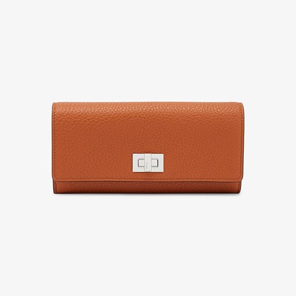 フェンディ ピーカブー コンチネンタル レザー ウォレット 偽物 4色 8M0427A91BF11IE