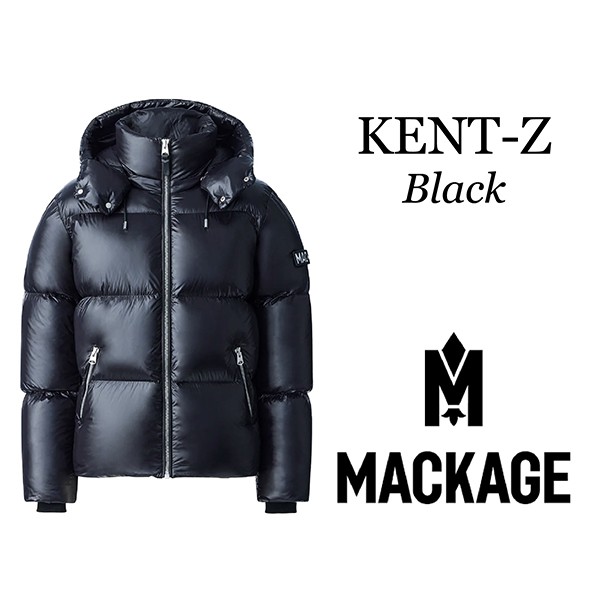 マッカージュ スーパーコピー ケント Black ダウンジャケット