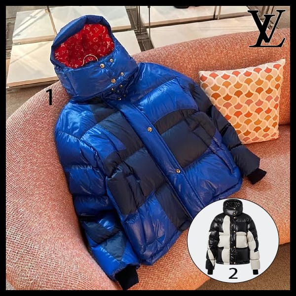数量限定版!ルイヴィトン LV Ski ダウンジャケット コピー モノグラム 2色 1AC0IT