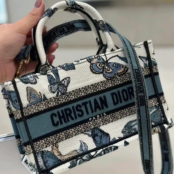 ディオール BOOK TOTE スーパーコピー ミニ ハンドバッグ 2色 S5573CESR_M933