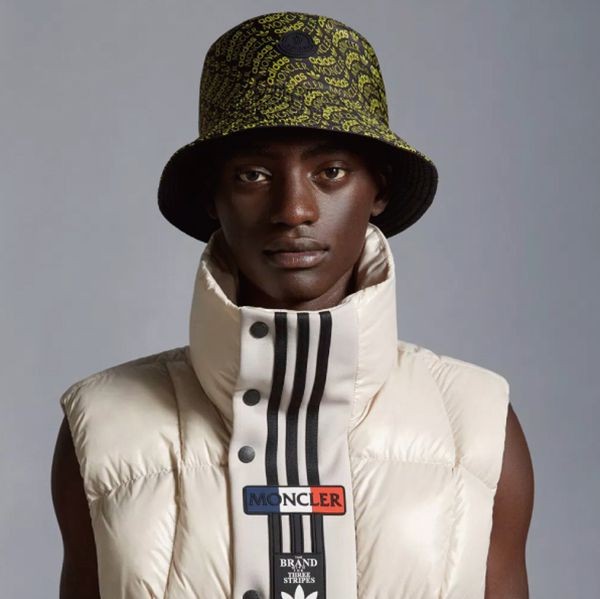 大人気定番☆アディダス× モンクレール コラボ ハット 偽物ORIGINALS REVERSIBLE BUCKET HAT 10093
