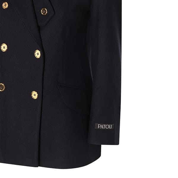 Patou スーパーコピー ダブルブレスト ウール&カシミアジャケット JA0010003601N