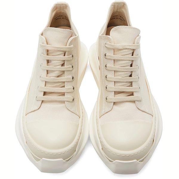 新デザインリックオウエンス DRKSHDW アブストラクト偽物 LOW SNEAK NATURAL/MILK(FC) スニーカー11156