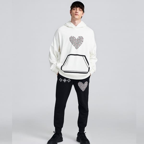 TATRAS 偽物 × Keith Haring ドロップショルダーフーディー 2色 MTKI23A8251