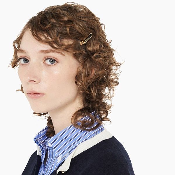 【ミュウミュウ】エナメルコピー メタル ヘアクリップ  5JF136_2F6T_F0002