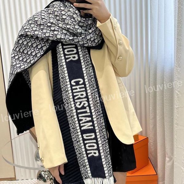 【ディオール】リバーシブル スカーフ ネイビー コピー 14CDO301I985_C540