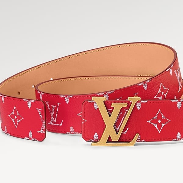 ルイヴィトン ベルト スーパーコピー LV イニシャル 40MM リバーシブル 4色 M8458V