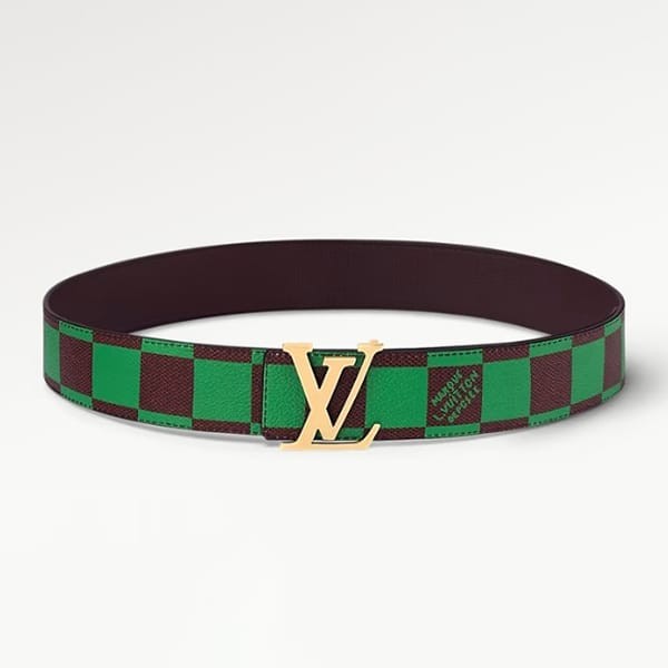 ルイヴィトン ベルト 偽物 LV イニシャル 40MM リバーシブル 5色 M8461U