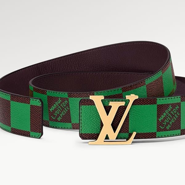 ルイヴィトン ベルト 偽物 LV イニシャル 40MM リバーシブル 5色 M8461U