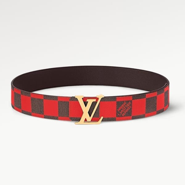 ルイヴィトン ベルト 偽物 LV イニシャル 40MM リバーシブル 5色 M8461U