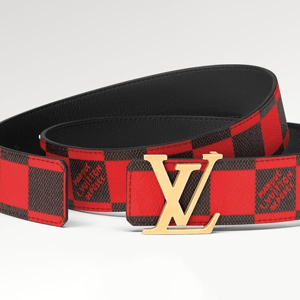 ルイヴィトン ベルト 偽物 LV イニシャル 40MM リバーシブル 5色 M8461U