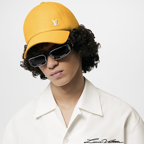ルイヴィトン キャップ 偽物 カーフレザー ロゴ エンブレム 男女兼用 3色 M7392L​