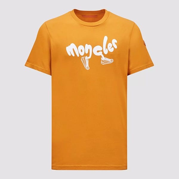 モンクレール コピー ランニング ロゴ T シャツ 4色 J10918C000138390T71B