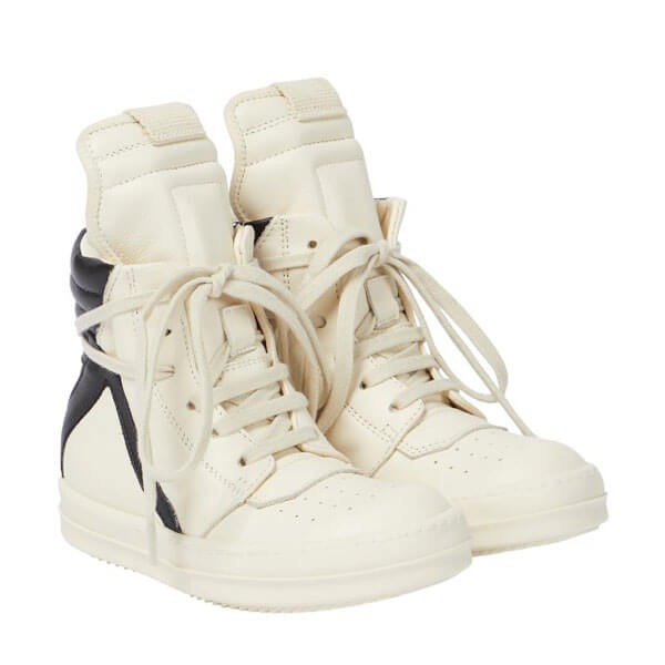 ジオバスケット 偽物 RICK OWENS GEOBASKET ハイカット スニーカー 4色