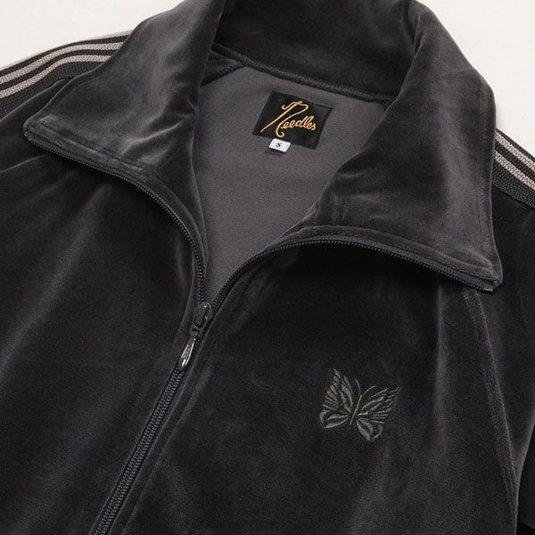 すぐ届く! Needles スーパーコピー 別注 ロゴ ジャージ セットアップ ベロア