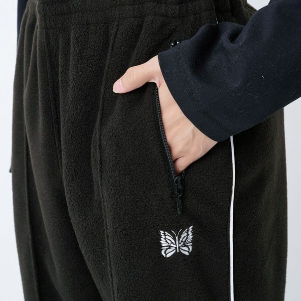 needles トラックパンツ 偽物 ニードルズ◆上下 トラックジャケット&パンツ 黒