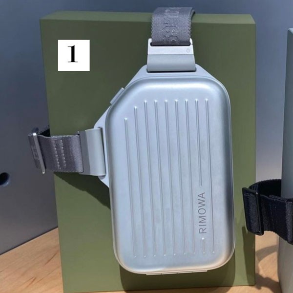リモワ 偽物 アルミニウム製 スリングクラッチ ショルダーバッグPERSONAL Aluminium Sling Clutch