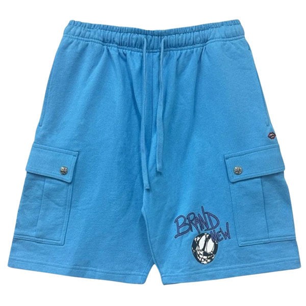 クロムハーツ マッティボーイ ショートパンツ 偽物 Brain New Blue Short Pants