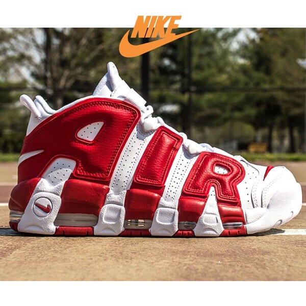 ナイキ モアテン 偽物 Air More Uptempo White Red Varsity Red SS 16 2016