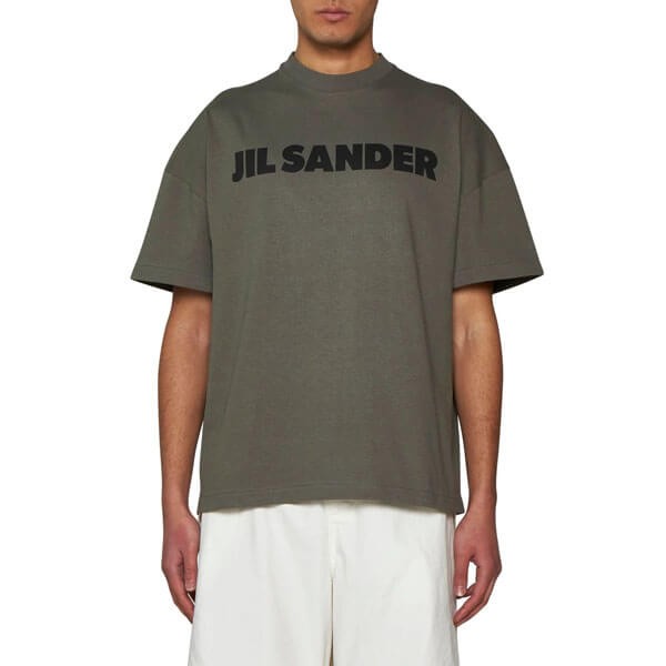 ジルサンダー tシャツ 偽物 ロゴプリント ロゴT コピー JSMS707045-MS248708