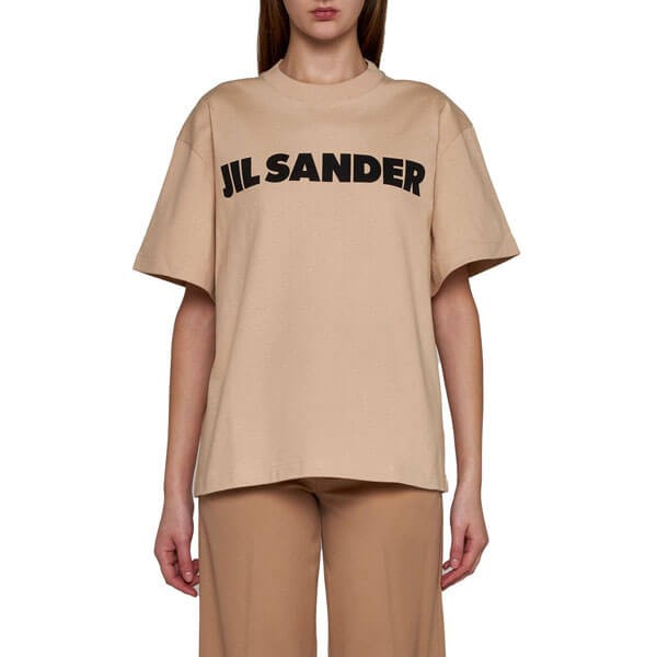 ジルサンダー tシャツ 偽物 ロゴプリント ロゴT コピー JSMS707045-MS248708