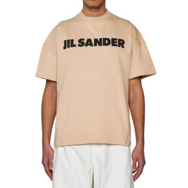 ジルサンダー tシャツ 偽物 ロゴプリント ロゴT コピー JSMS707045-MS248708