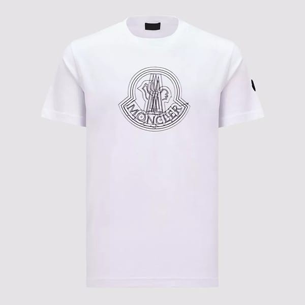 モンクレール ロゴモチーフ コットン Tシャツ 偽物 3色 J10918C0002889A17999