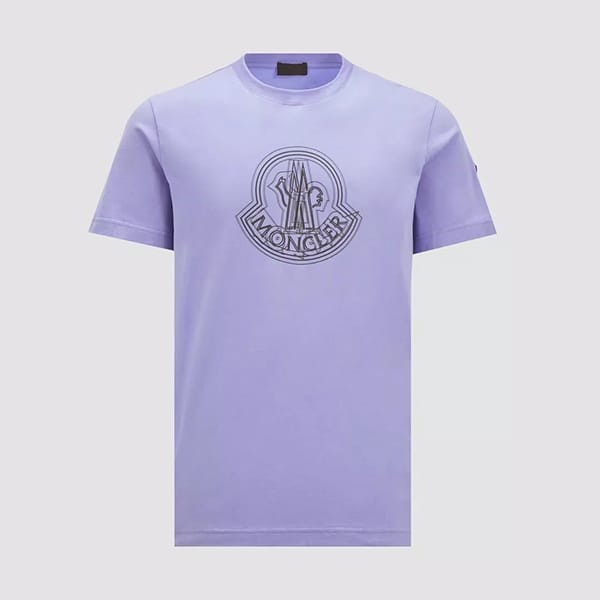 モンクレール ロゴモチーフ コットン Tシャツ 偽物 3色 J10918C0002889A17999