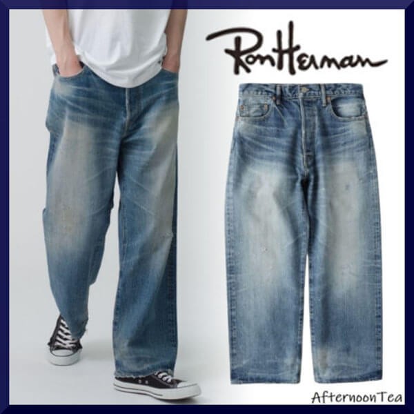 ロンハーマン スーパーコピー DENIM 5years ワイドフィットデニムパンツ