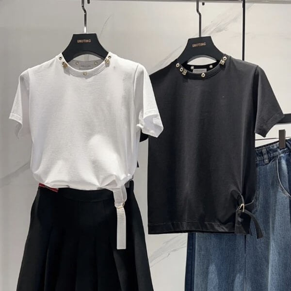限定希少!ルイヴィトン サイドストラップTシャツコピー モノグラム フラワー1A4PF9