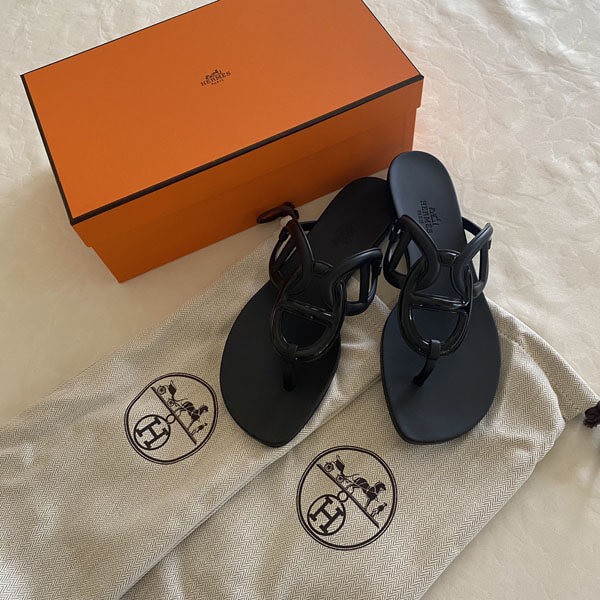 エルメス Egerie sandal エジェリア アンカー サンダル 偽物 送料込 H221001Z08