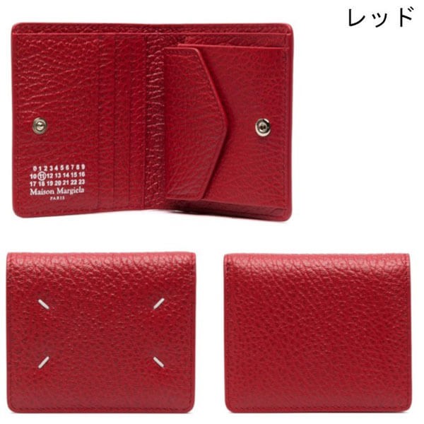 メゾン マルジェラ 財布 偽物 バイフォールドウォレット 二つ折り S56UI0140 P4455