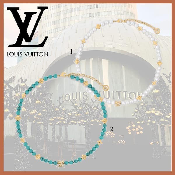 ルイヴィトン ネックレス スーパーコピー マイ LV パール 2色 M01990