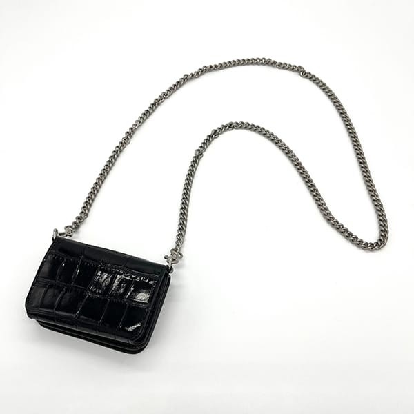 中国 スーパーコピー バレンシアガ チェーン付き 三つ折り財布 2色 6181451LRR33960