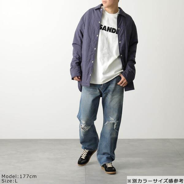 ジルサンダー Tシャツ 偽物 J22GC0136 J20215 長袖 ロンT ロゴT 3色