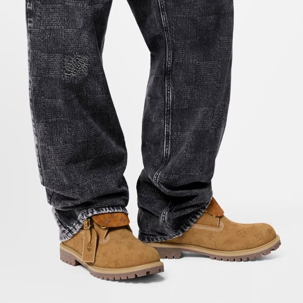 注目度抜群!ルイヴィトン x timberland☆アンクルブーツ 6-in 1ad72t