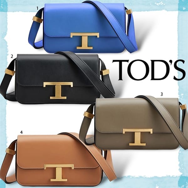 トッズ 偽物 T タイムレス レザー クロスボディ バッグ マイクロ 4色 C0000RORB999