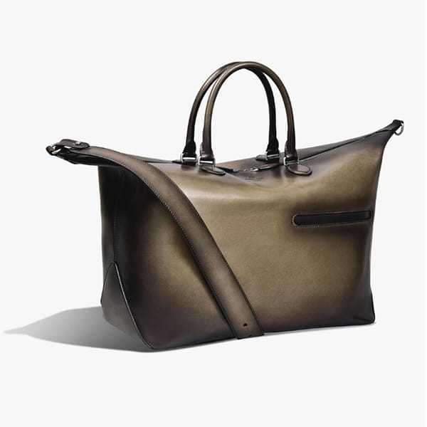 ベルルッティ コピー Toujours ソフト ジップ レザー トラベルバッグ 2色 ZIPPED_BAG-V3