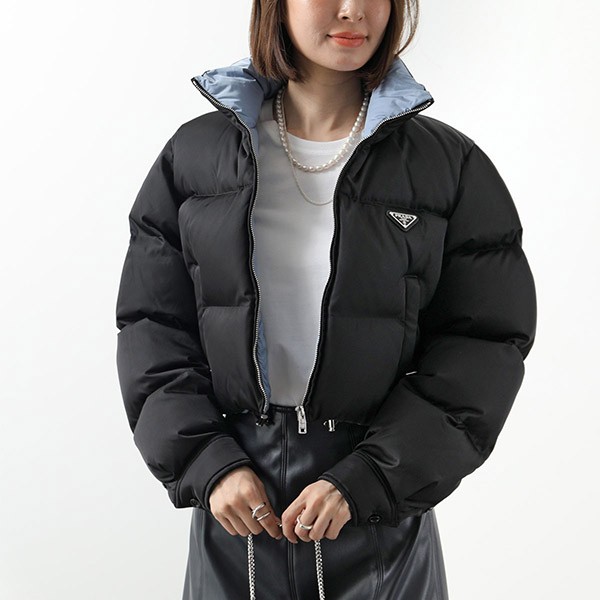 入手困難品!プラダ re-nylon クロップドダウンジャケット 292056_1wq8_f0002