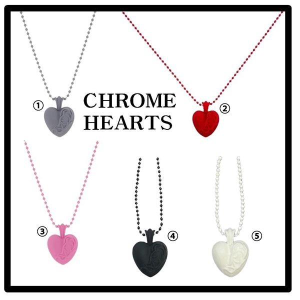新デザインクロムハーツ ネックレス コピー★silichrome ch heart pendant★ch10225