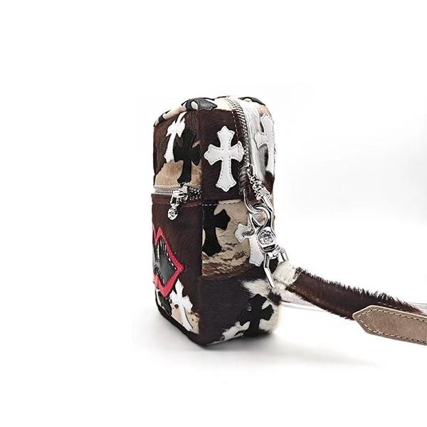 入手困難品!クロムハーツ matty boy 偽物 クロスパッチ ショルダーバッグ ch102319