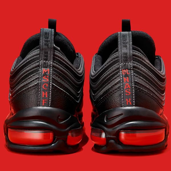 サタンシューズ 偽物 ナイキ air max 97 satan shoes♪限定希少