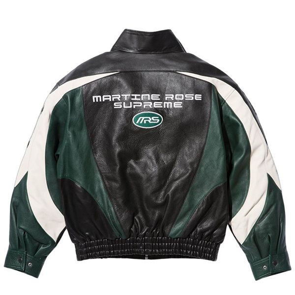 超人気【シュプリーム martine rose コピー】leather jacket レザージャケット 1105