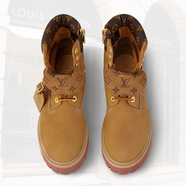 ルイヴィトン LV x Timberland コピー アンクルブーツ モノグラム 2色 1AD74Z